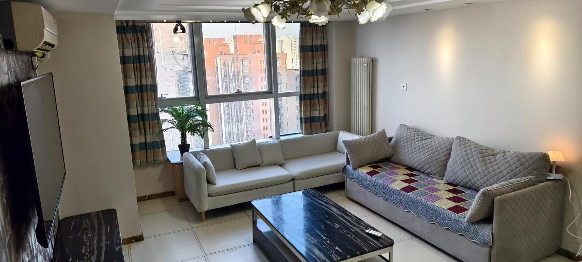 Chaoyang Joy City Hardcover Apartment Pequim Exterior foto